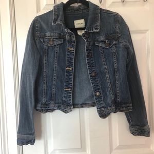 Girl’s Dark Blue Denim Jacket